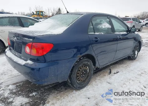 2004 Toyota Corolla Le из США, поврежденный, VIN 1NXBR32EX4Z298432